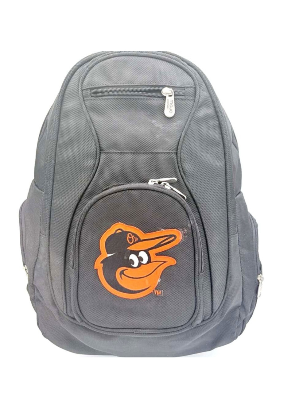 Baltimore Orioles Team Issued MOJO Backpack Black Orange MLB Stadium Travel Bag